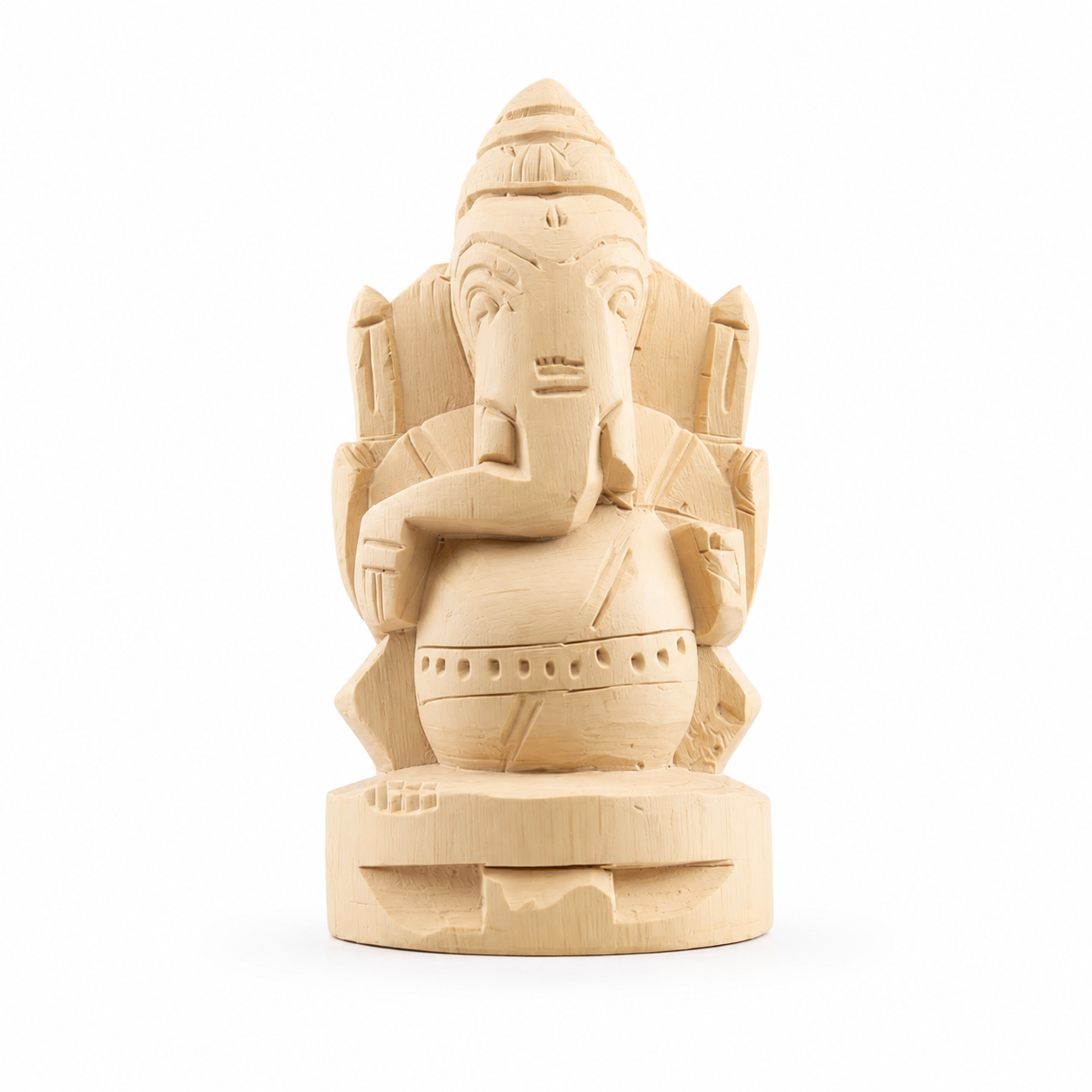 ANKETRASVellerukku Root Vinayagar Idol (8 cm), Hand Carved Ganesh/Pillaiyar Murti for Pooja Room, Mandir Shelf, Office Table, Vastu Placement, Daily Worship, Diwali & Housewarming Gift
